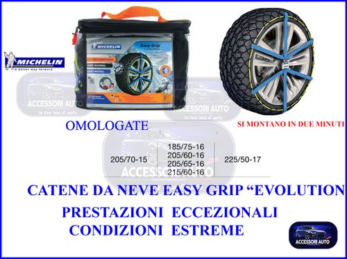 Catene neve michelin easy - neve,